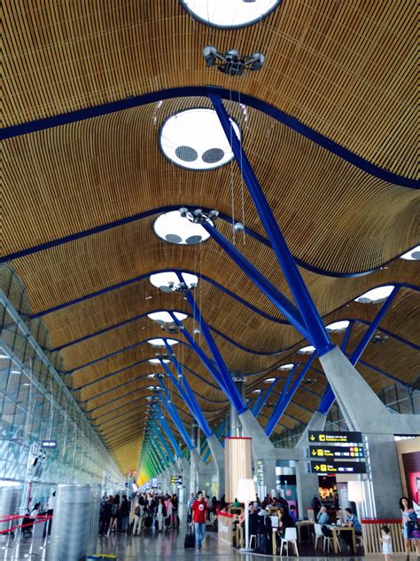 Aeropuerto Madrid Barajas Ferris, Architecture Design, Fair Grounds, World, Airports, Voyage ...