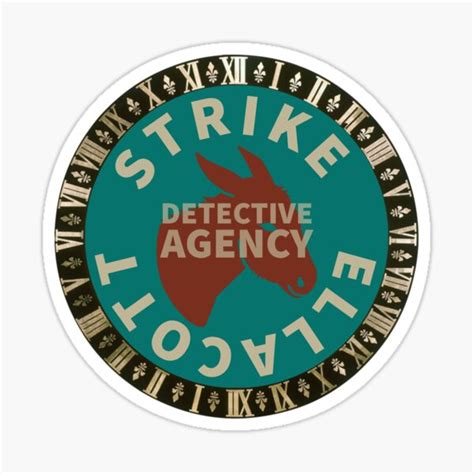 "Cormoran Strike " Sticker for Sale by HoratianOde | Redbubble