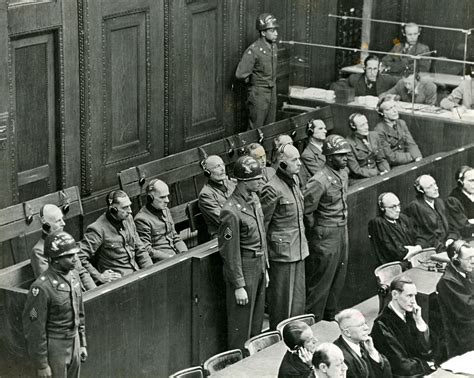 Execution Of Nazi War Criminals At Nuremberg Trials