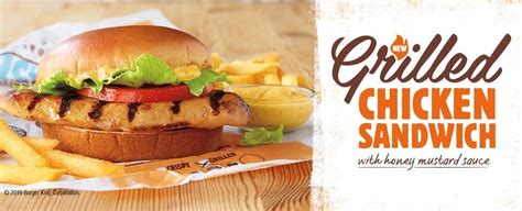 Burger King Adds New Grilled Chicken Sandwich With Honey Mustard Sauce to Menus Nationwide - The ...