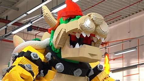 Here's How The 14-Foot Tall LEGO Bowser Was Built | Nintendo Life