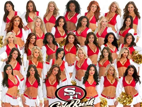 The Gold Rush Girls 49ers Cheerleaders, Hottest Nfl Cheerleaders, Cheerleading Squad, 49ers ...