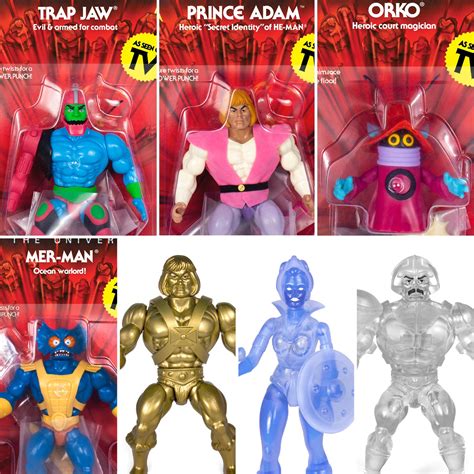 Super7 - Masters of the Universe Vintage Collection Wave 3 - Set of 7 ...