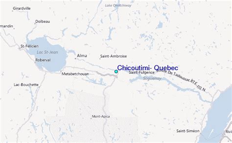 Chicoutimi, Quebec Tide Station Location Guide