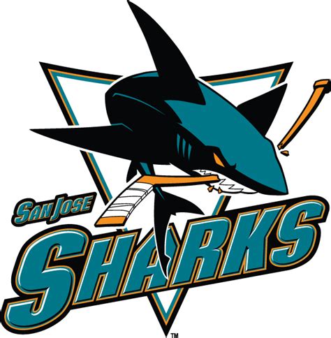 San Jose Sharks Wordmark Logo - National Hockey League (NHL) - Chris ...