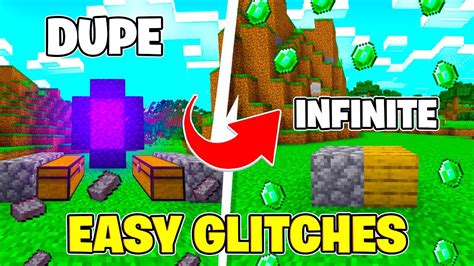 3 EASY Working Glitches Best for Minecraft Bedrock Edition 1.19 (2023 ...