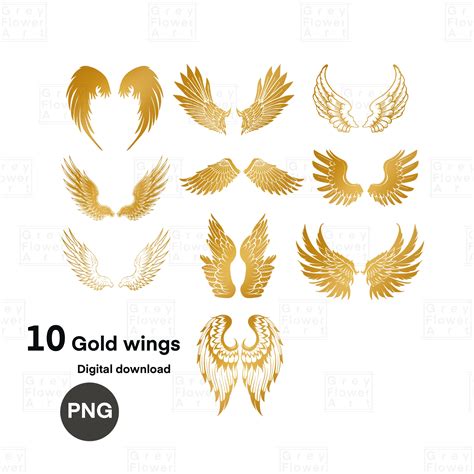 WINGS Png, Angel Wings Png, Angel Png, Memorial Png, Png Files, Wings ...