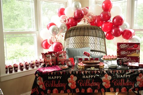 Dr Pepper Themed Birthday Party - We Like To Party Plan