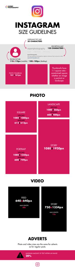 Instagram Profile Picture Size Guide 2024