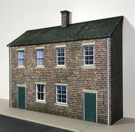 O Gauge 7mm 1:43 Scale Low Relief Model Building-House Rears #965-O-BS on eBid United Kingdom ...