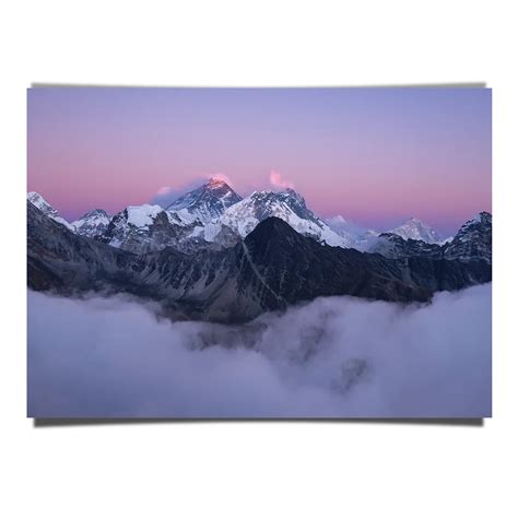 Mount Everest Covered In Clouds – pickaprint