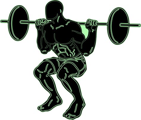 Weight Lifting Silhouette Vector at GetDrawings | Free download