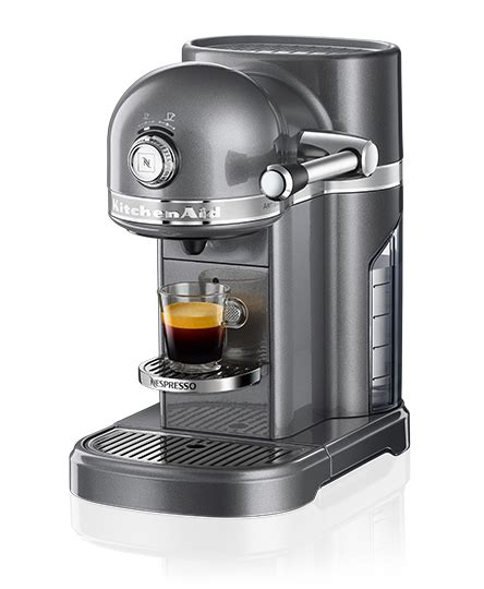 KitchenAid Medallion Silver Koffiemachine | Nespresso | Kitchenaid ...