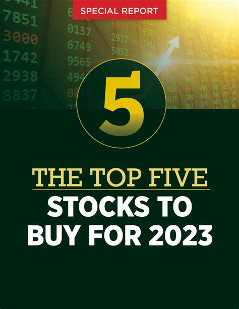 The Top Five Stocks to Buy for 2023