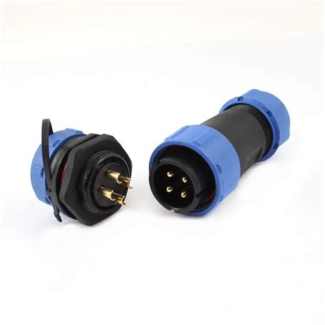 4 Pin Waterproof Connector,IP68,Cable Connector,Plug and socket.connectors auto,electrical ...