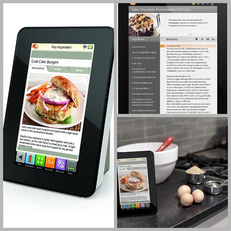 An exclusively gustatory tablet : Recipe Tablet - Techglimpse