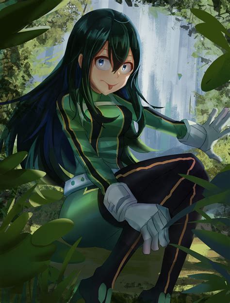 Tsuyu Asui | My hero academia tsuyu, Anime boku no hero academia, Hero academia characters