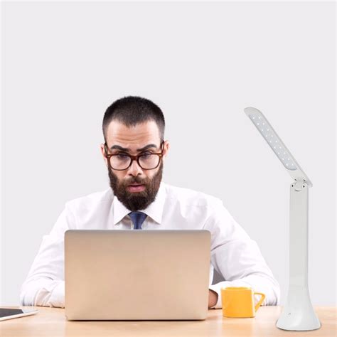 niuredltd led desk lamp eye caring table lamps dimmable office lamp with usb charging - Walmart.com