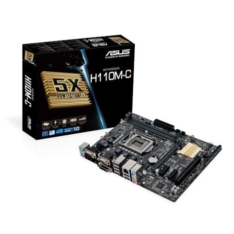 Asus H110M-C/CSM Motherboard Intel - BINALEB Delivery & Service