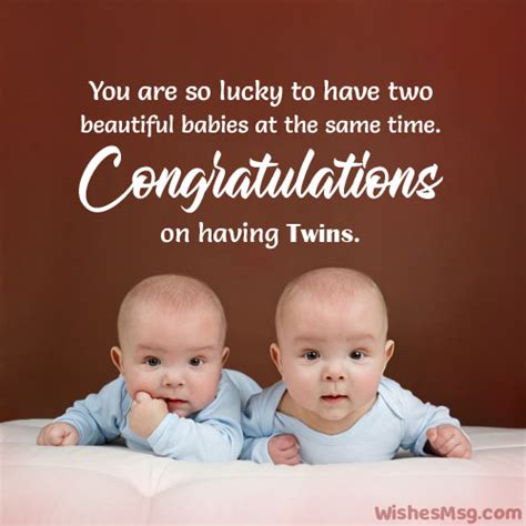 Twins Baby Wishes – Congratulations Messages for Twins – Best ...