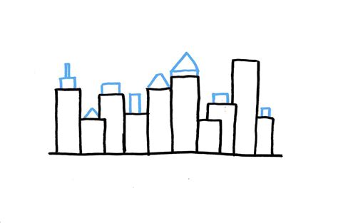 City Landscape Drawing | Free download on ClipArtMag