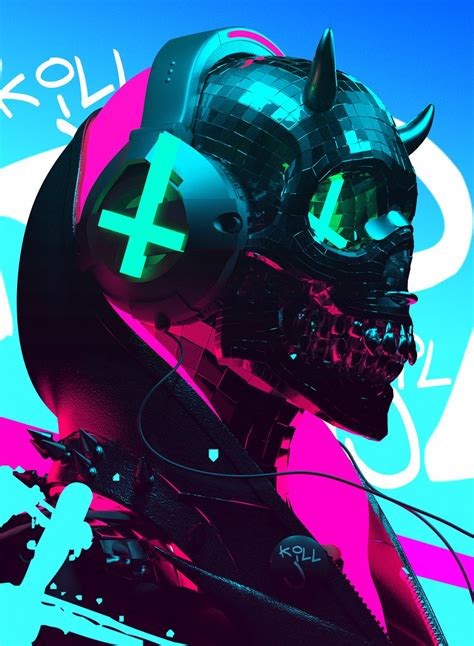 Auʇıɔɥɹısʇ on Behance | Cyberpunk art, Cyberpunk aesthetic, Concept art ...