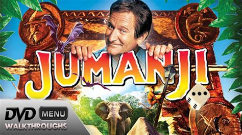 Jumanji (1995, 2000) DvD Menu Walkthrough - YouTube