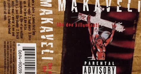 Makaveli album cover without advisory sticker - towerdelta