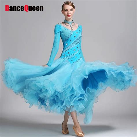 Aliexpress.com : Buy Women Ballroom Dance Dress High end Lycra Lake ...