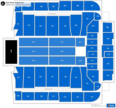 CFG Bank Arena Seating Chart - RateYourSeats.com