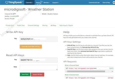 Raspberry Pi -BMP280 Weather Station with ThingSpeak.com