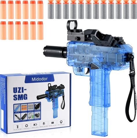 Sports Outdoor Play Blasters Foam Play Toys Games Foam Blasters Midodor Uzi-SMG Suitable for ...