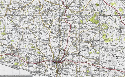 Historic Ordnance Survey Map of Lambrook, 1945