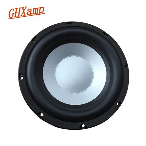 GHXMAP 10 inch Subwoofer Passive Radiator Speaker Auxiliary Bass Vibration Woofer Radiation ...