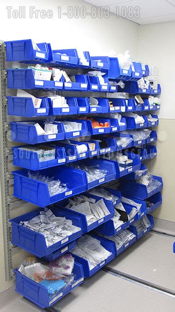 Dialysis Equipment and Medical Supply Storage Rack System