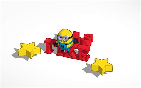 3D design Minion | Tinkercad