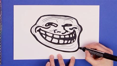 Comment dessiner un visage de troll