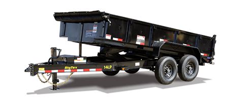 14LP Heavy Duty Low Profile Dump Trailer | Big Tex Trailers