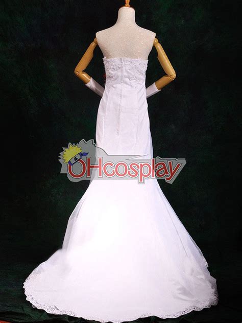 One Piece Costumes Boa Hancock Wedding Dress Cosplay Costume Deluxe-P4 - $134.59 : Cosplaymade.com