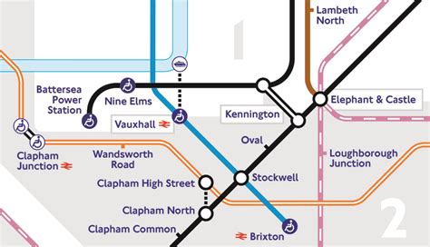 Battersea Power Station Tube Map