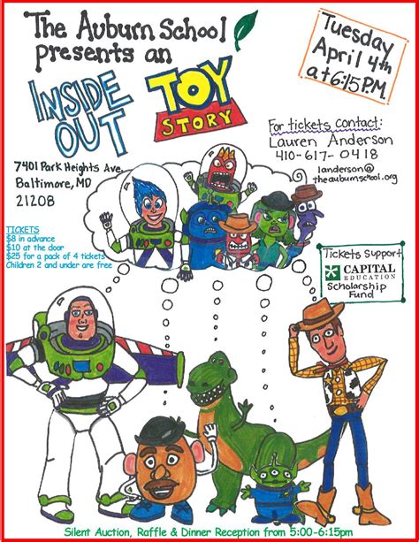 An Inside Out Toy Story, Presented by The Auburn School Tickets in ...