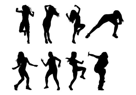 Zumba Dancer Silhouette at GetDrawings | Free download