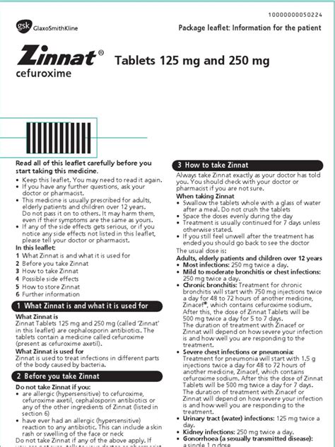 Zinat Capsule | Allergy | Adverse Effect