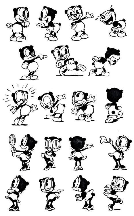 Classic Animation Art | Cartoon style drawing, Vintage cartoon, Cartoon ...