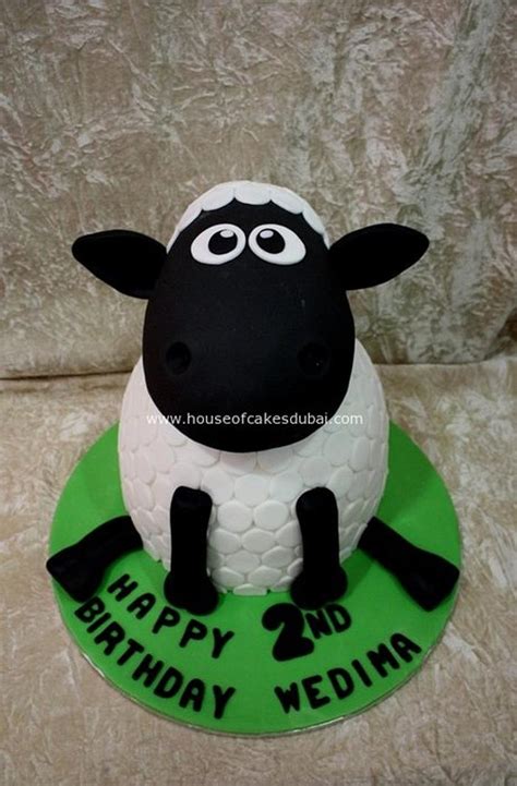 Shaun the sheep cake - Decorated Cake by House of Cakes - CakesDecor