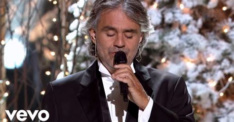 ‘White Christmas’ Song by Andrea Bocelli was Voted the 2nd Most Popular Song of the 20th Century ...