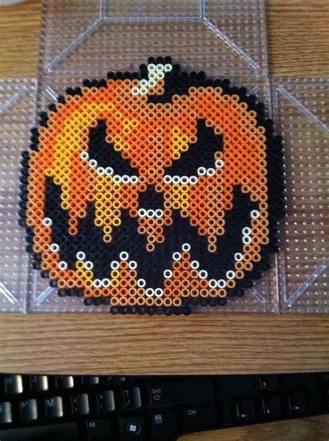 Pumpkin Perler Bead by Khoriana on DeviantArt