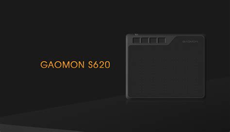 GAOMON S620 is a new drawing pen tablet with 6.5x4 inch working area