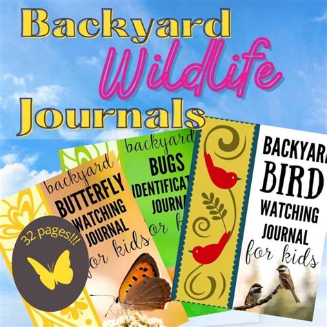 Backyard Wildlife Journals - Hess UnAcademy