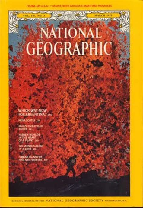 National Geographic Magazine Cover Images List